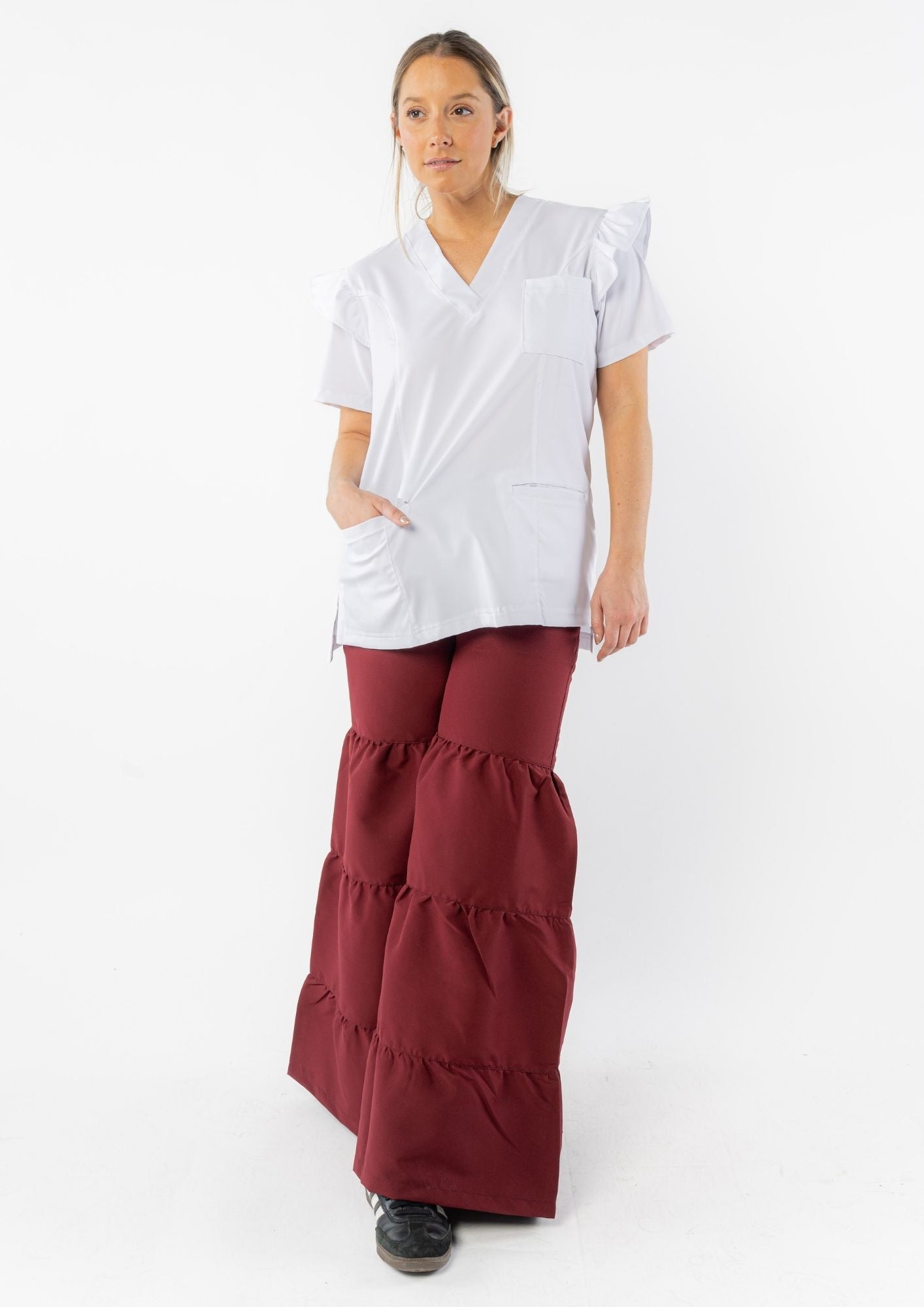 Pantalón Agatha / Bordo