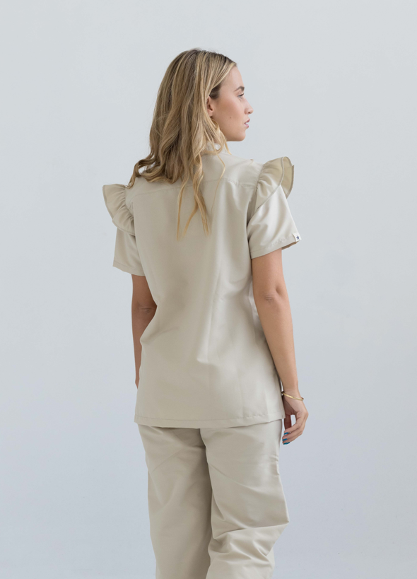 Casaca Geranio / Beige