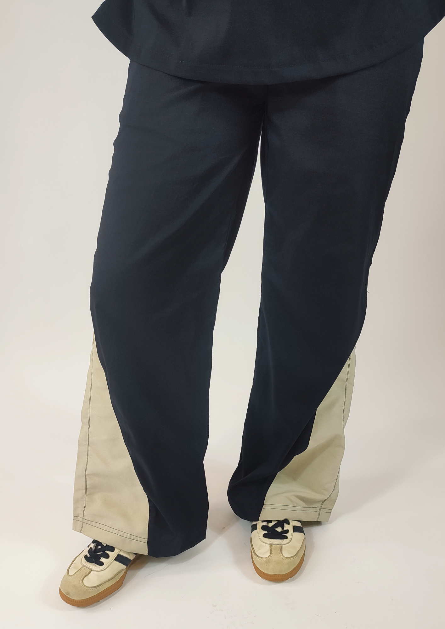 Pantalón Ónix Maternal / Negro y Beige