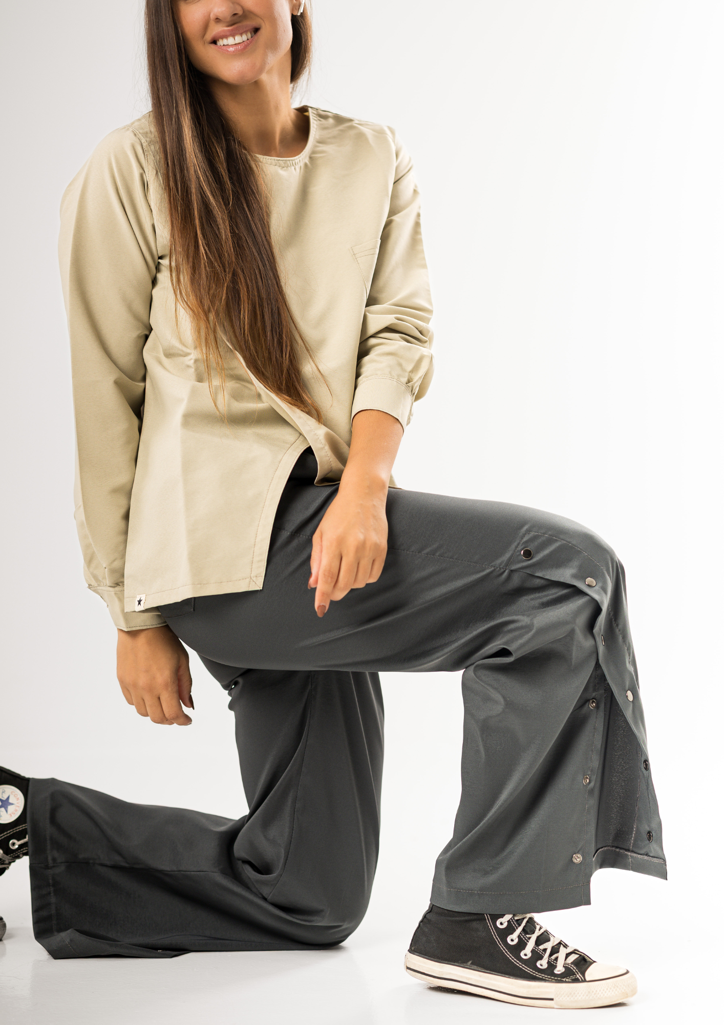PANTALON AKI / GRIS OSCURO