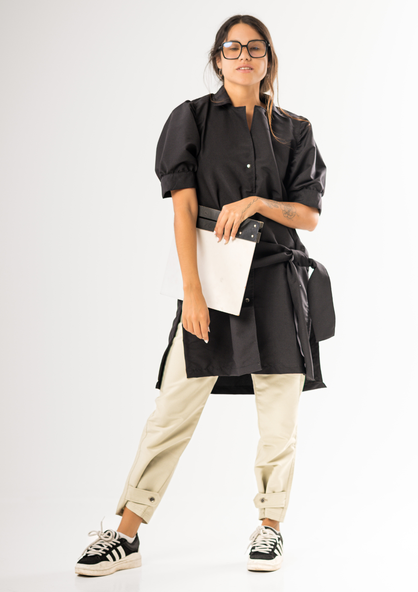 TUNICA ASIA / NEGRO