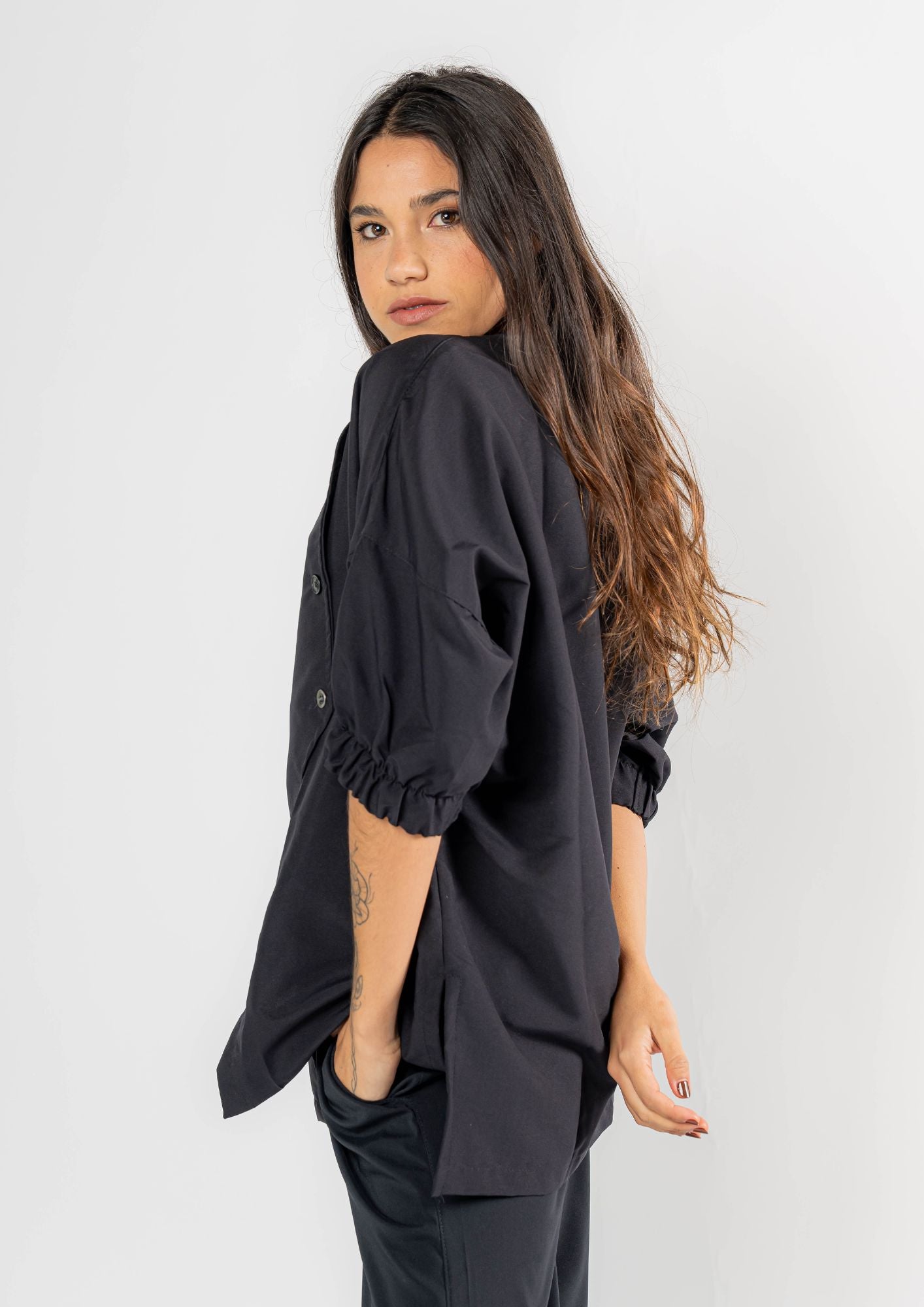 Casaca Amapola / Negro
