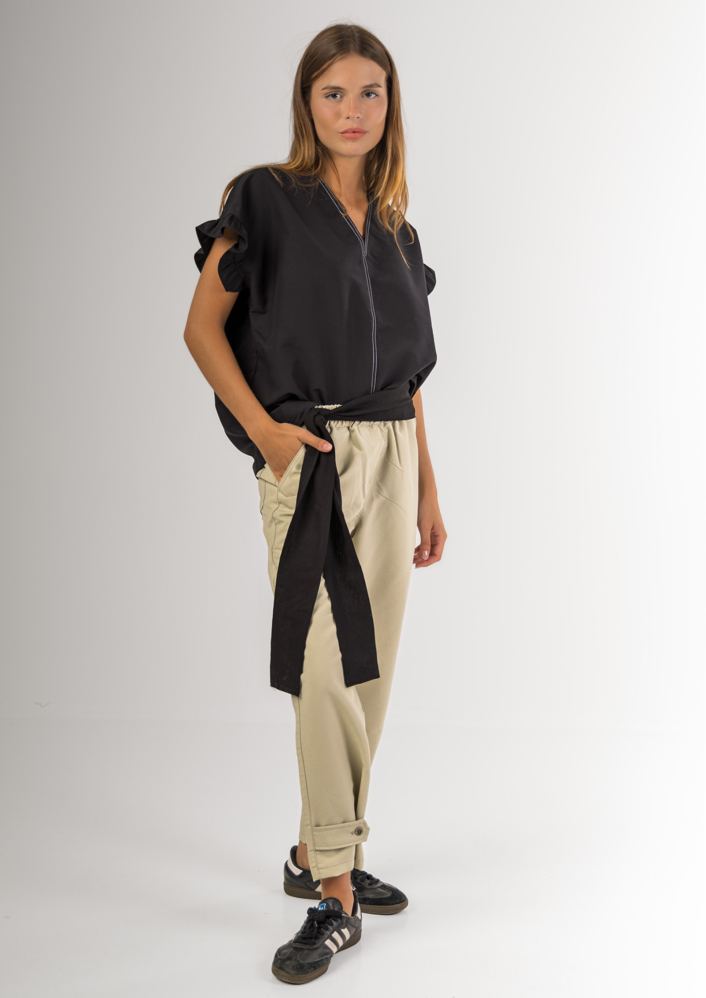 PANTALON LOTO / BEIGE