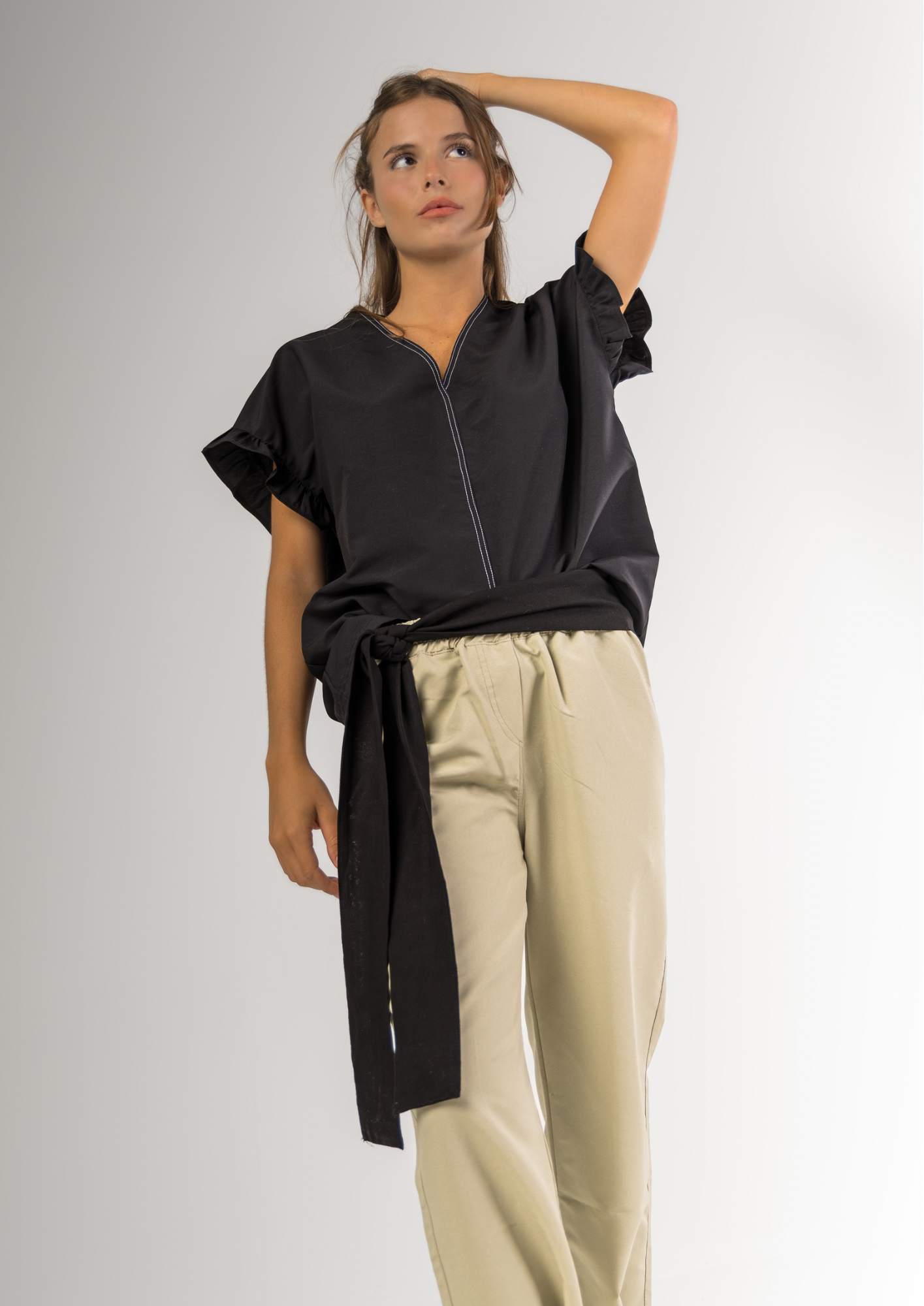 PANTALON LOTO / BEIGE