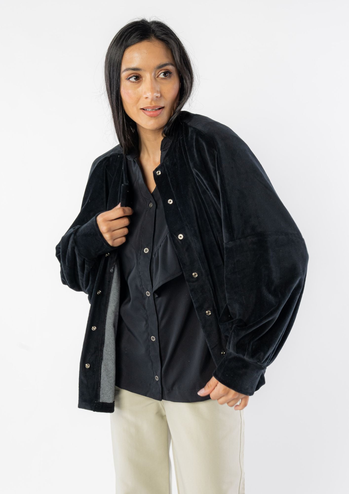 Saco Adela / Negro