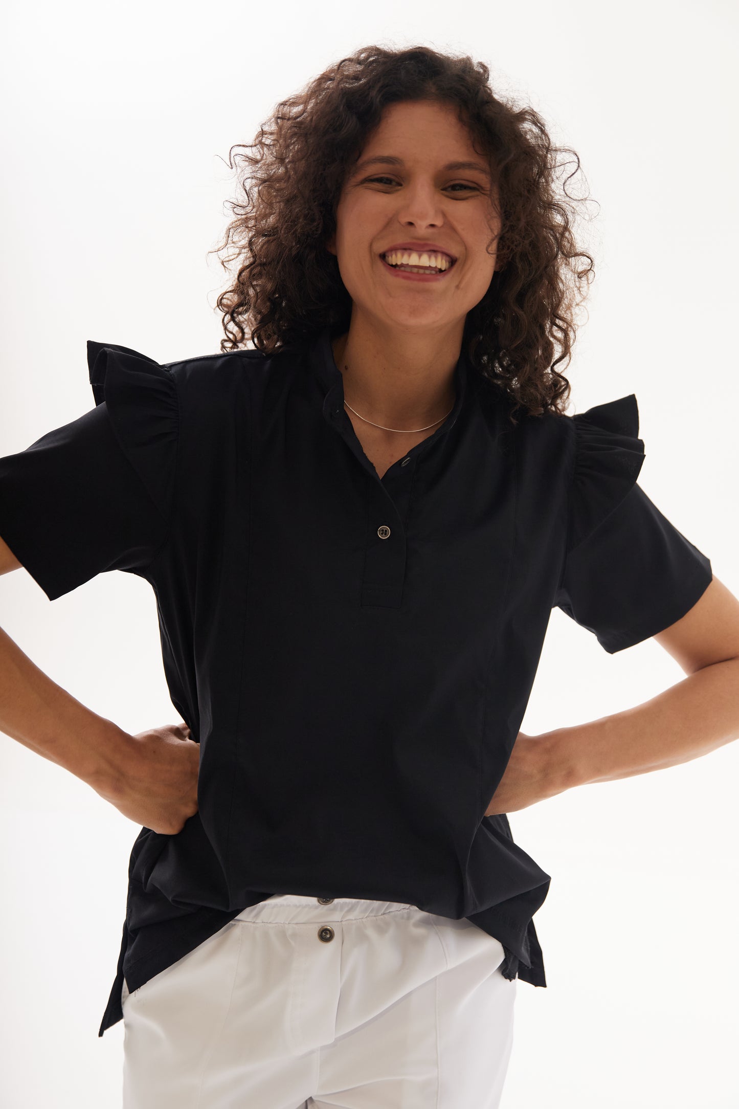 Casaca Geranio / Negro