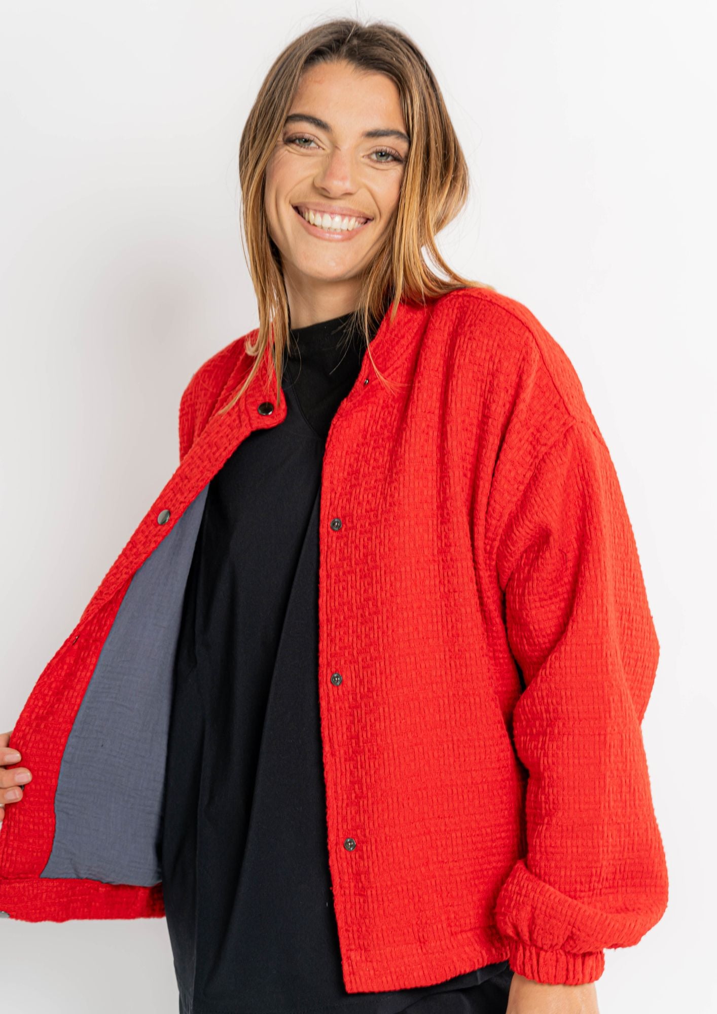 Campera Alba / Rojo