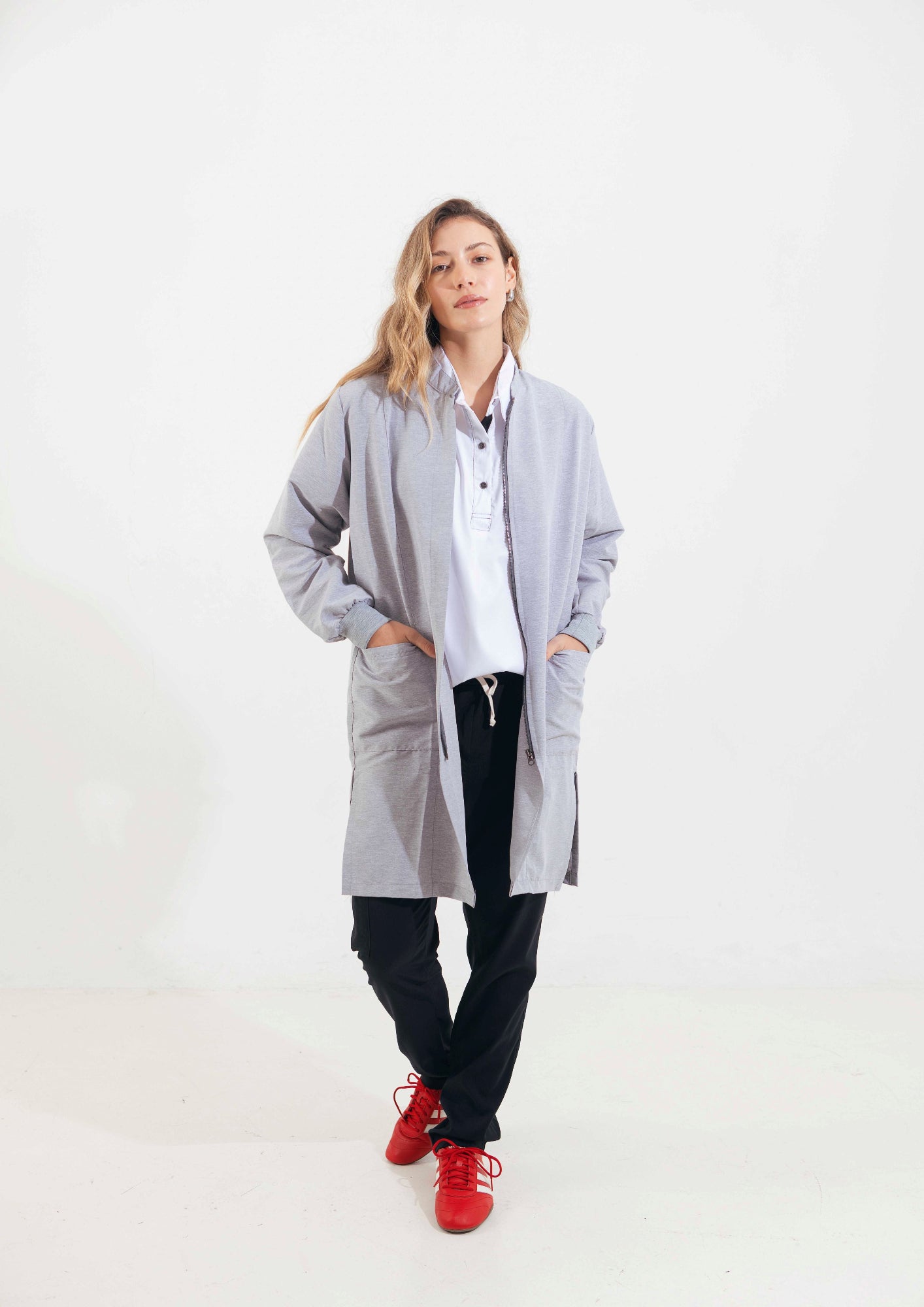 Túnica Sara / Gris Jaspeado