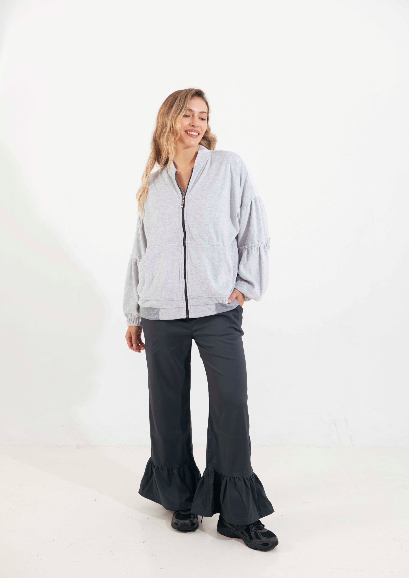 Campera Senda / Gris