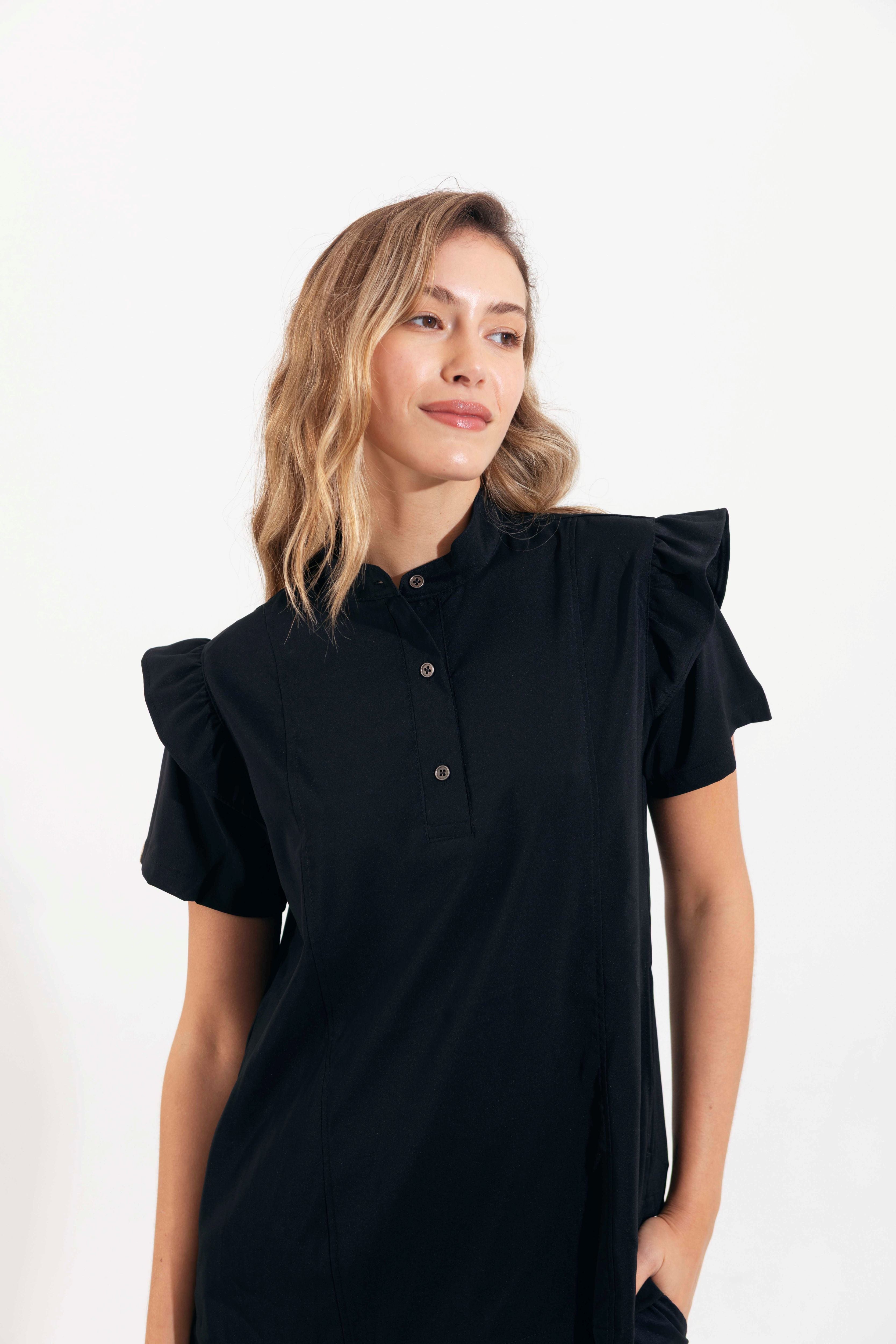 Casaca Geranio / Negro