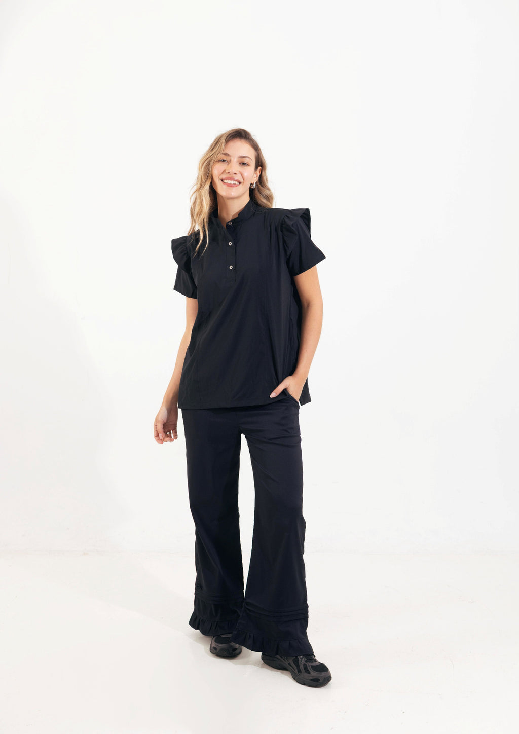 Casaca Geranio / Negro