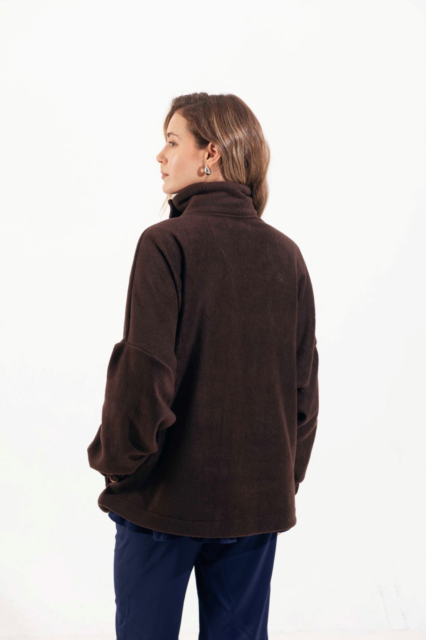 ABRIGO POLAR UCHU / MARRON