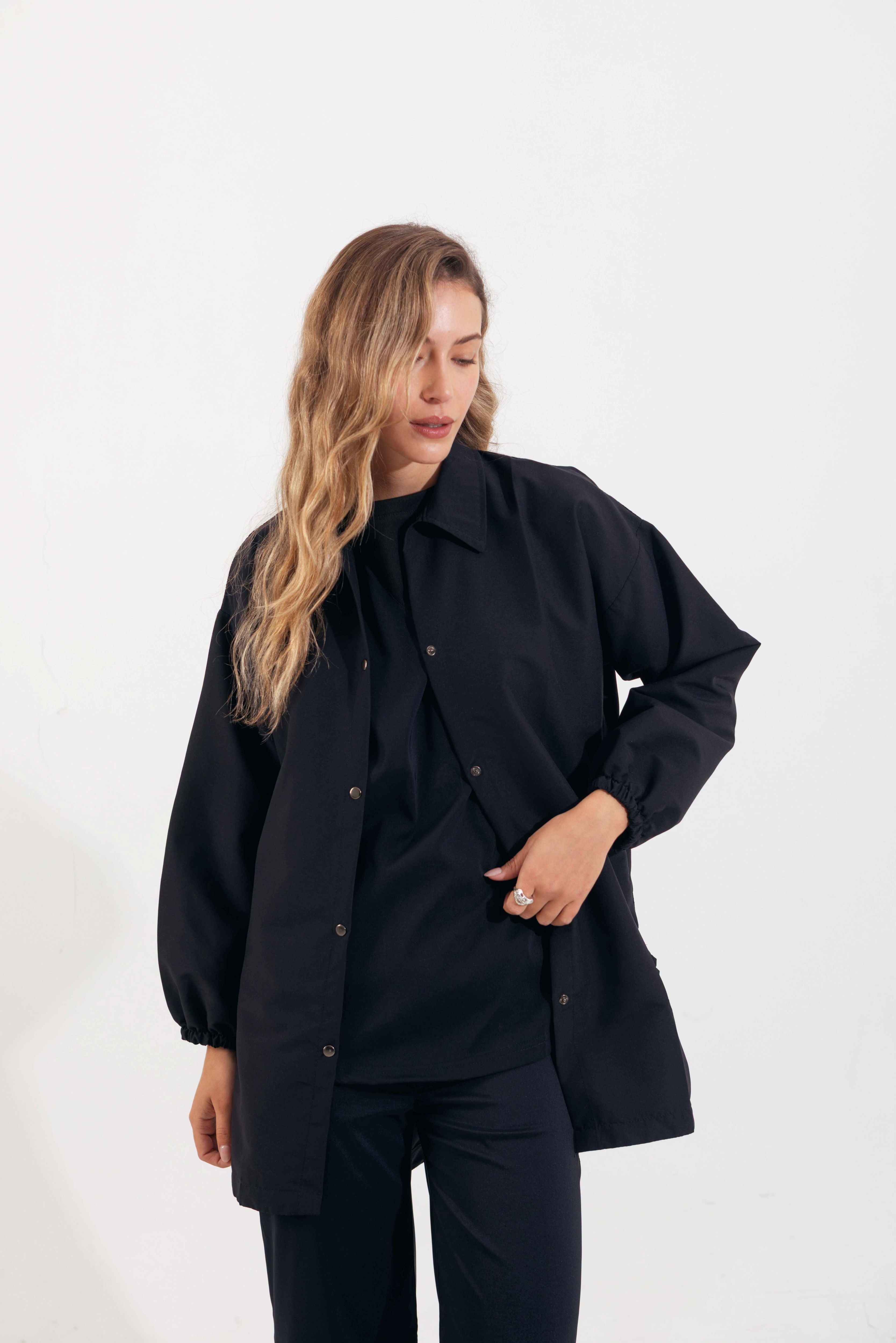 Túnica Margarita / Negro