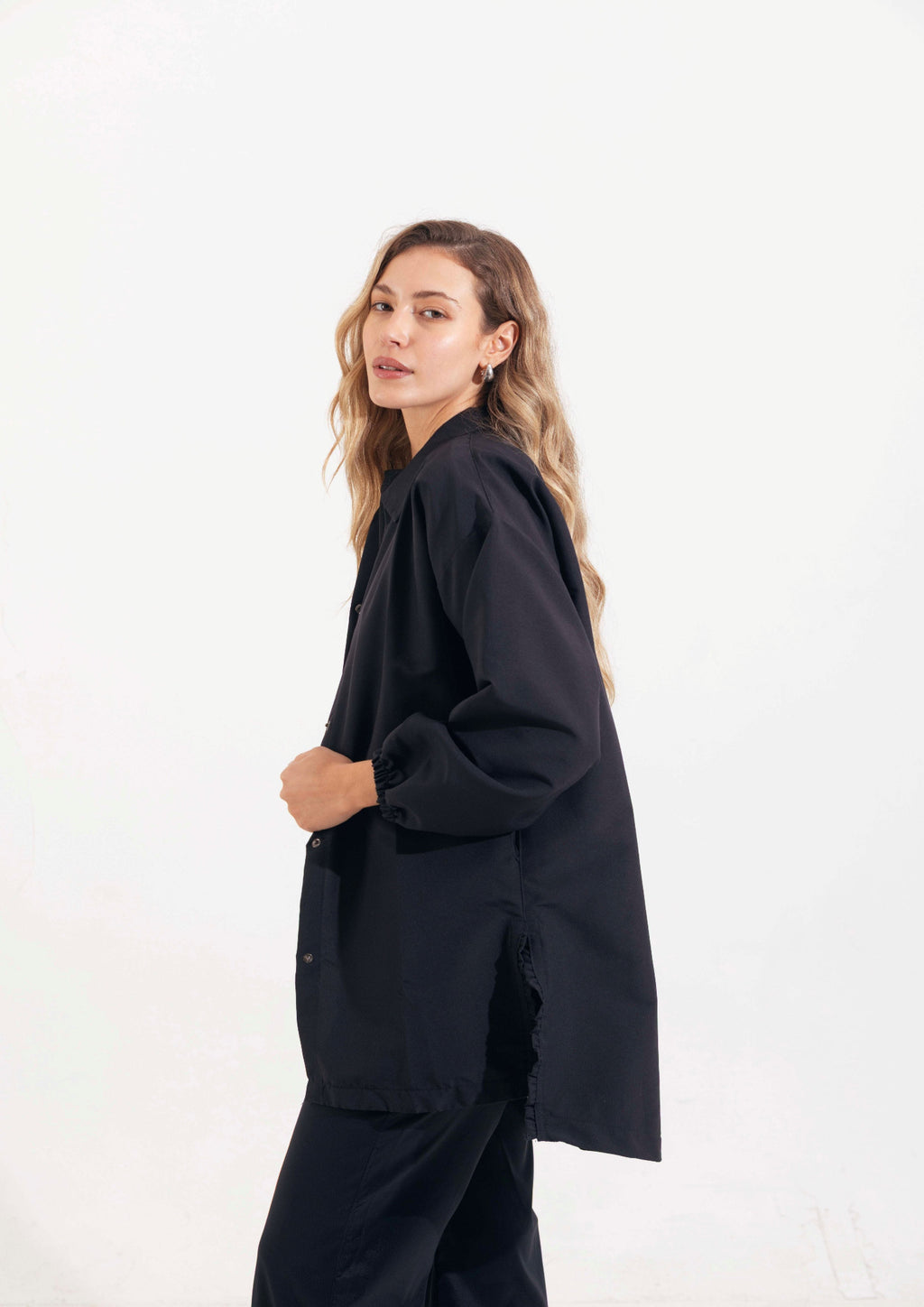 Túnica Margarita / Negro