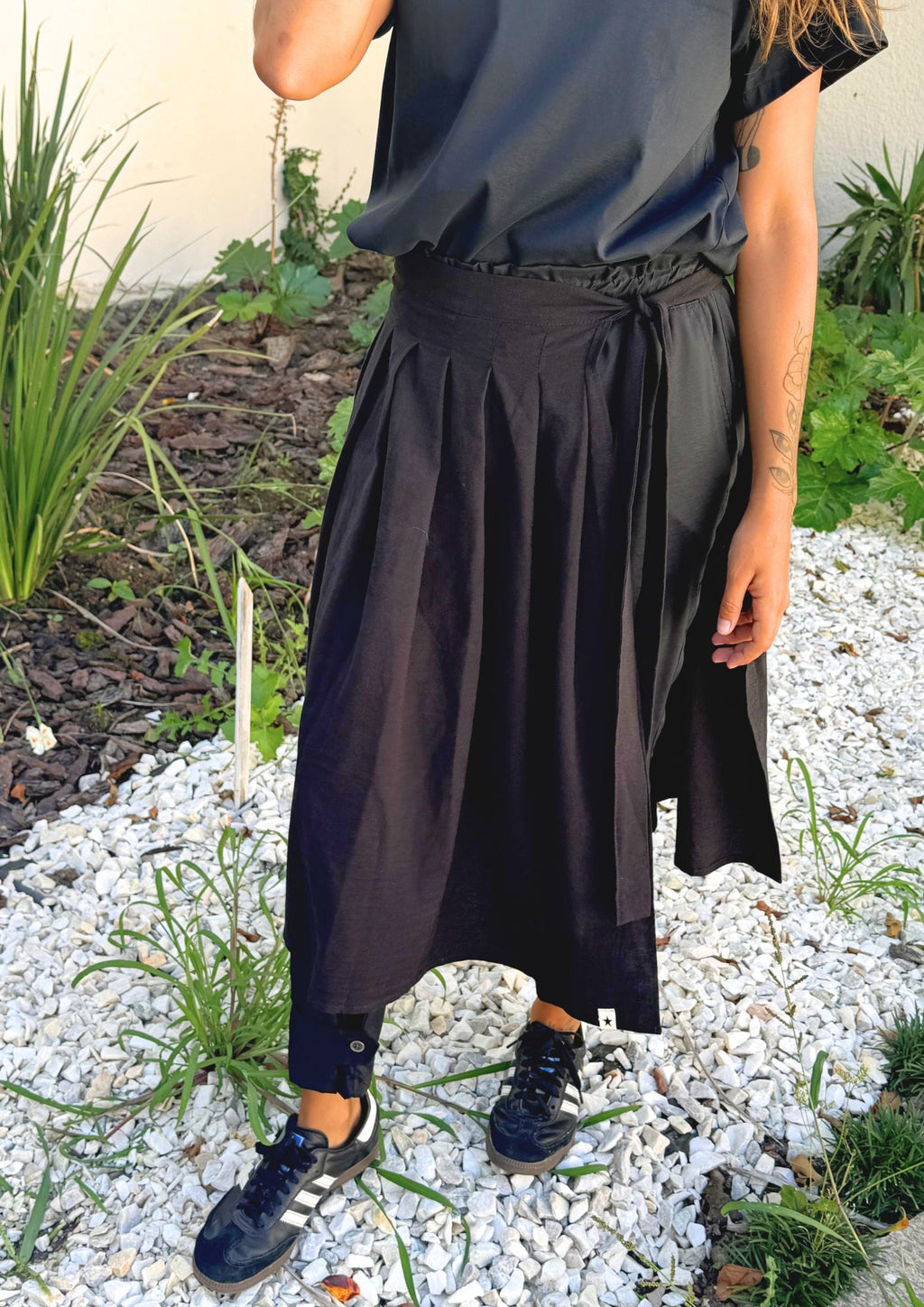 Delantal Asia / Negro