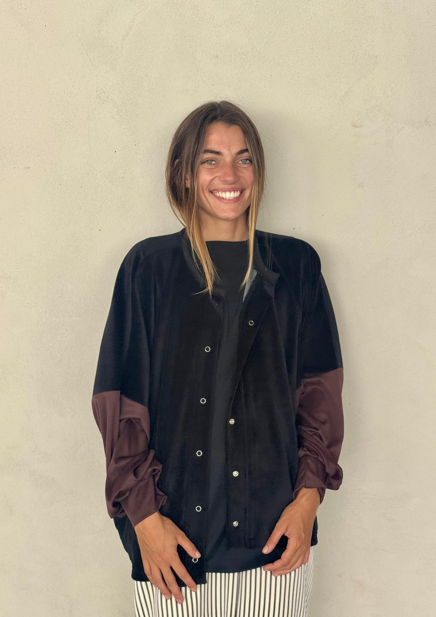 Saco Bosque / Negro/Marrón