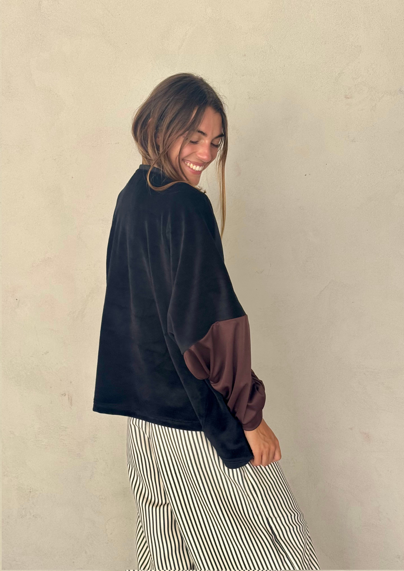 Saco Bosque / Negro/Marrón