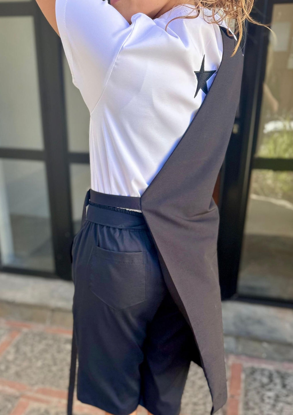 Delantal Sur / Negro