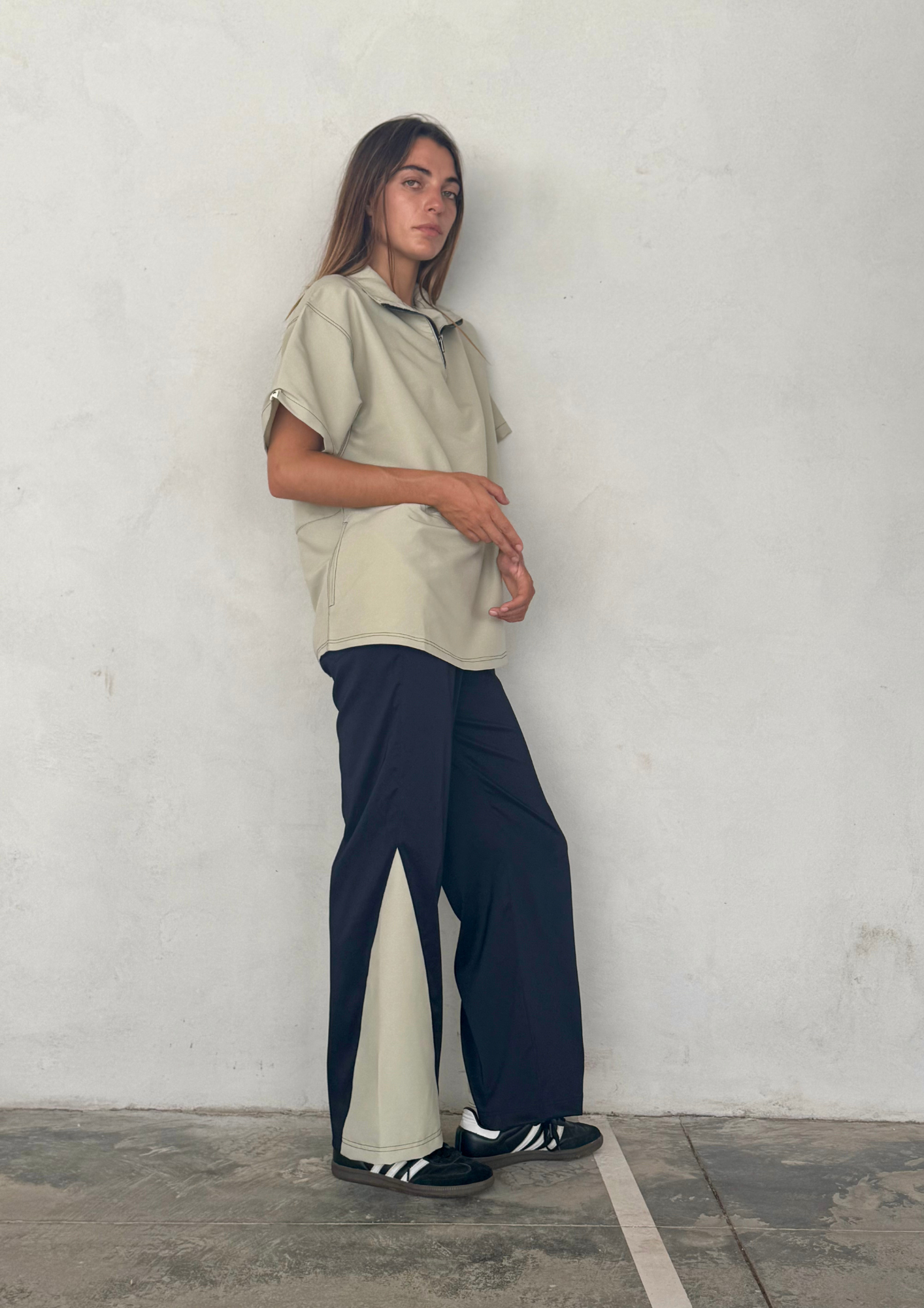 Pantalón Ónix / Negro y Beige