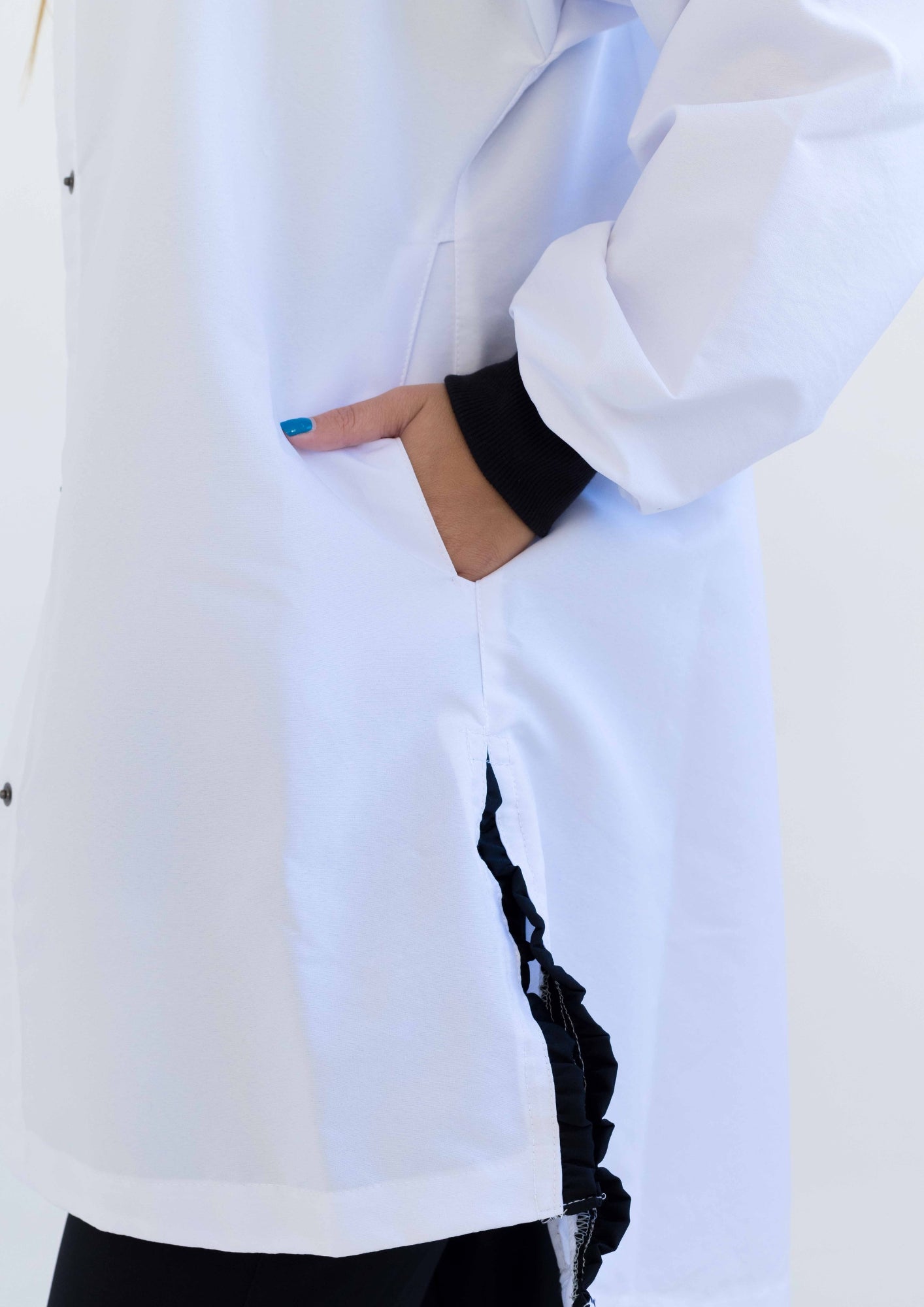 Túnica Margarita / Blanco y Negro