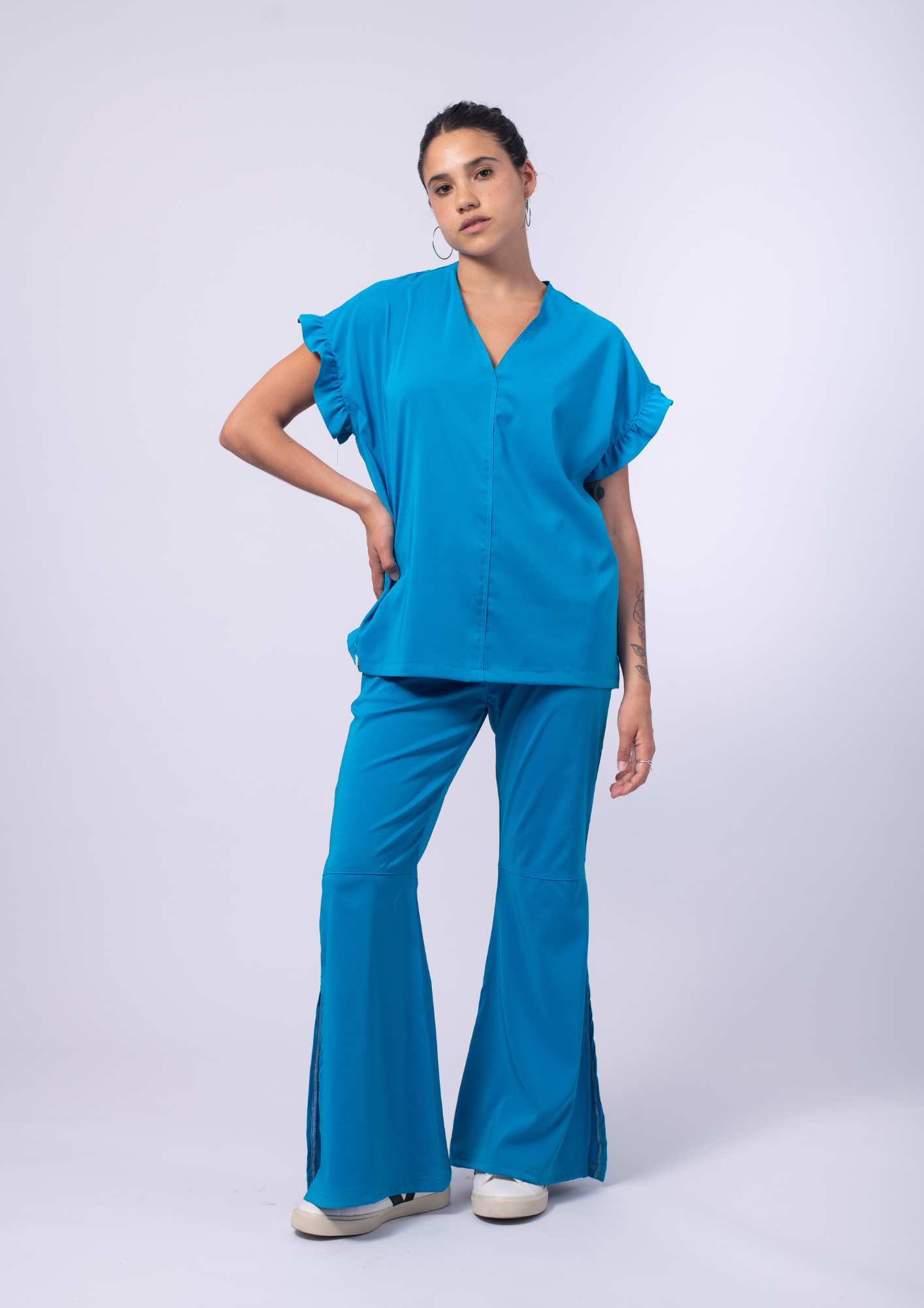 Casaca Mori / Turquesa