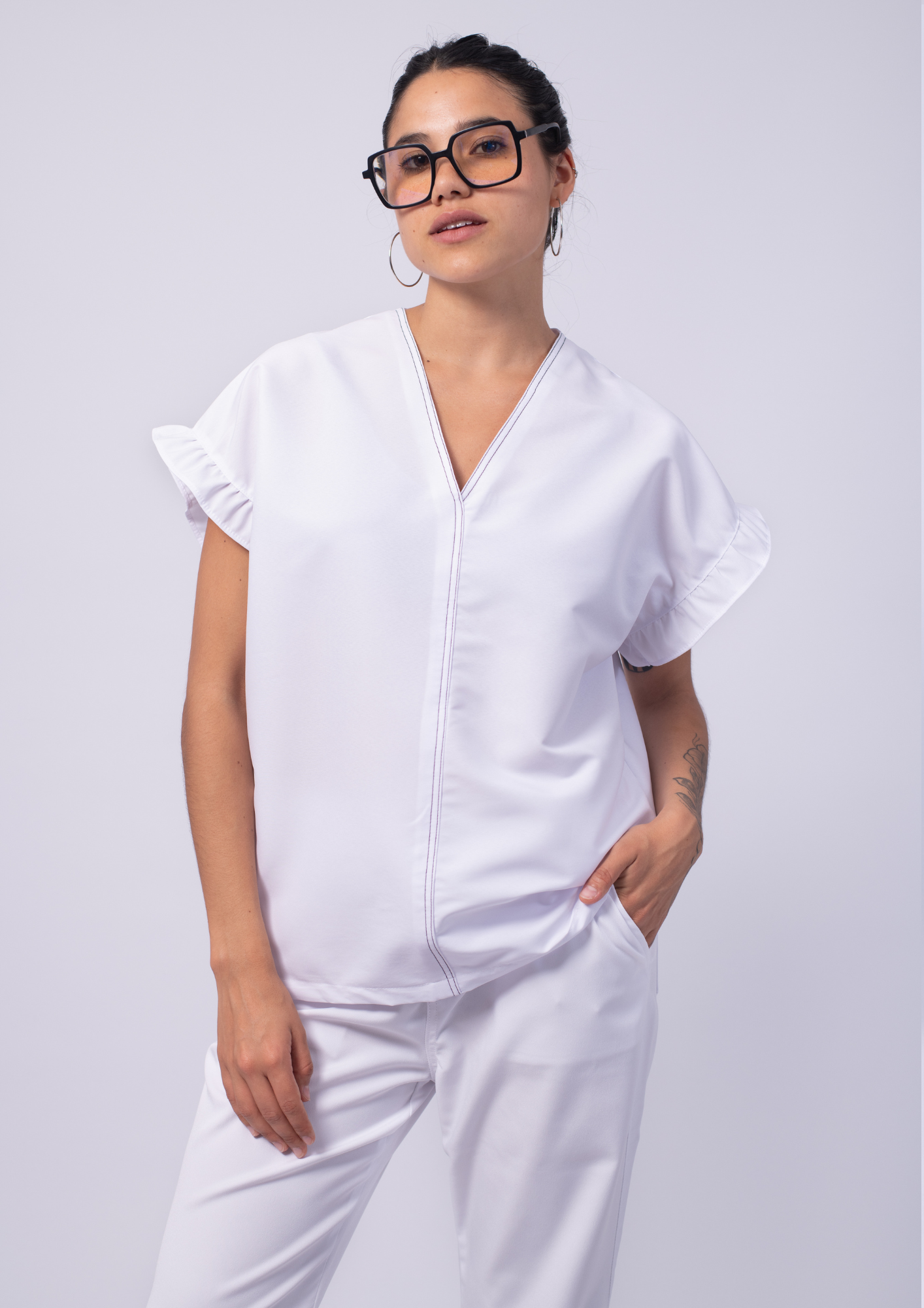 Casaca Mori / Blanca