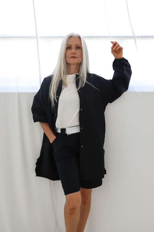 Túnica Margarita / Negro