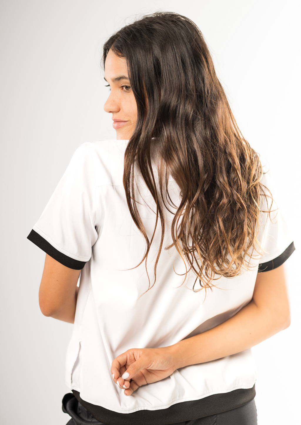 Casaca Uma / Negro y Blanco