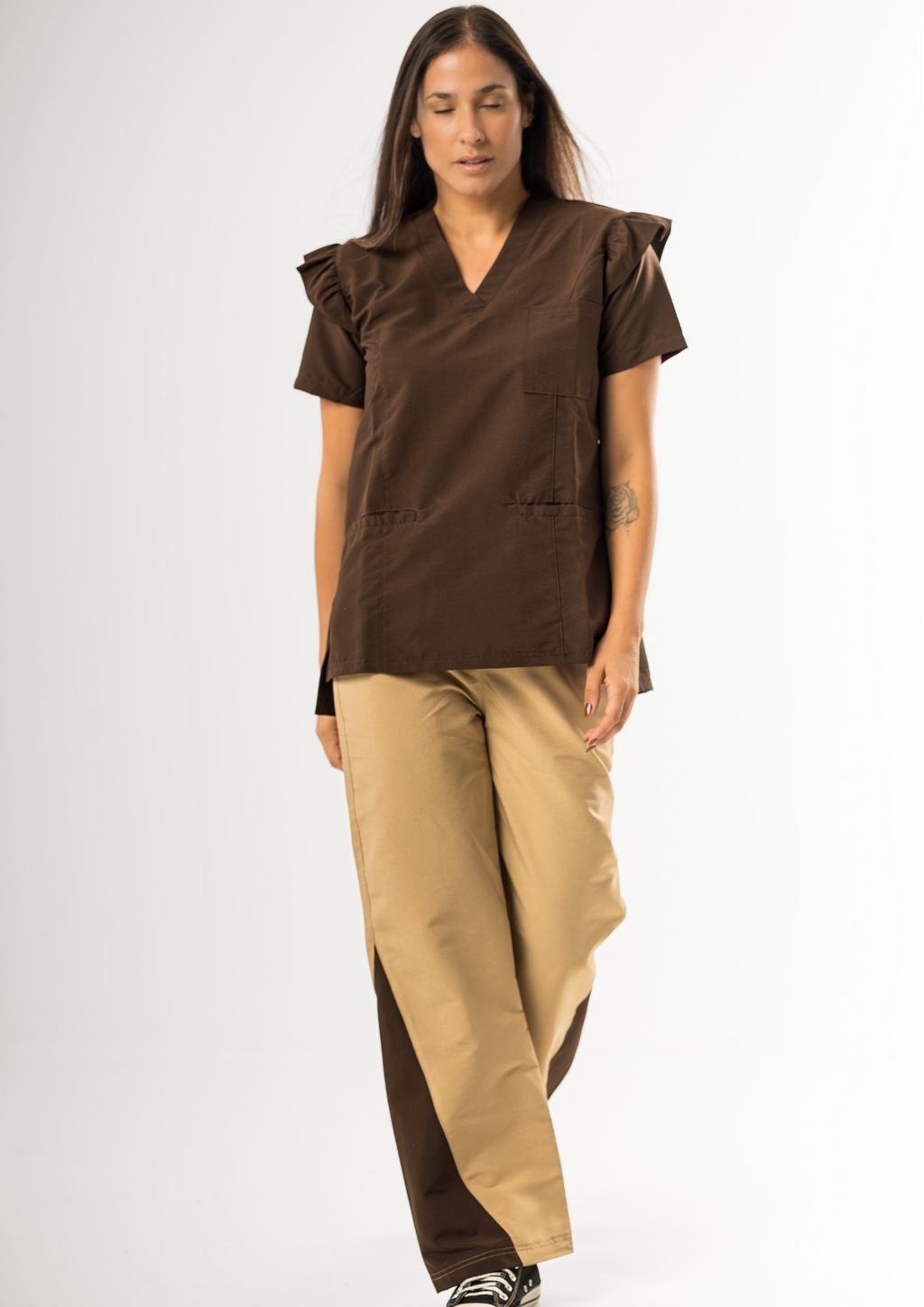 Pantalón Ónix / Camel y Marrón