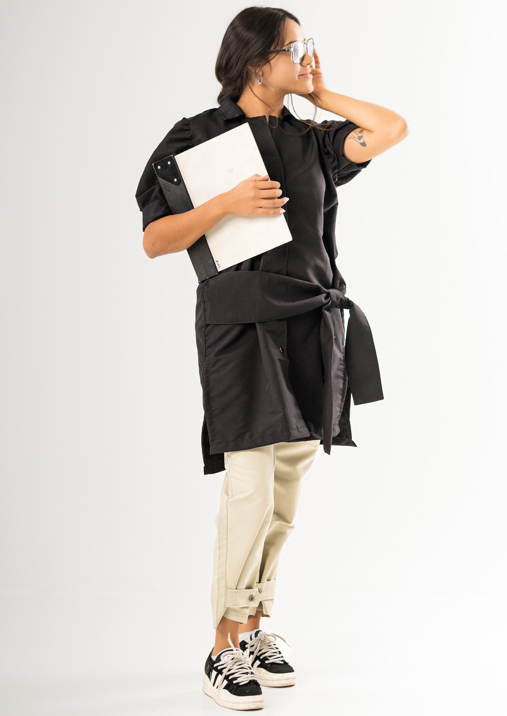 Túnica Asia / Negro