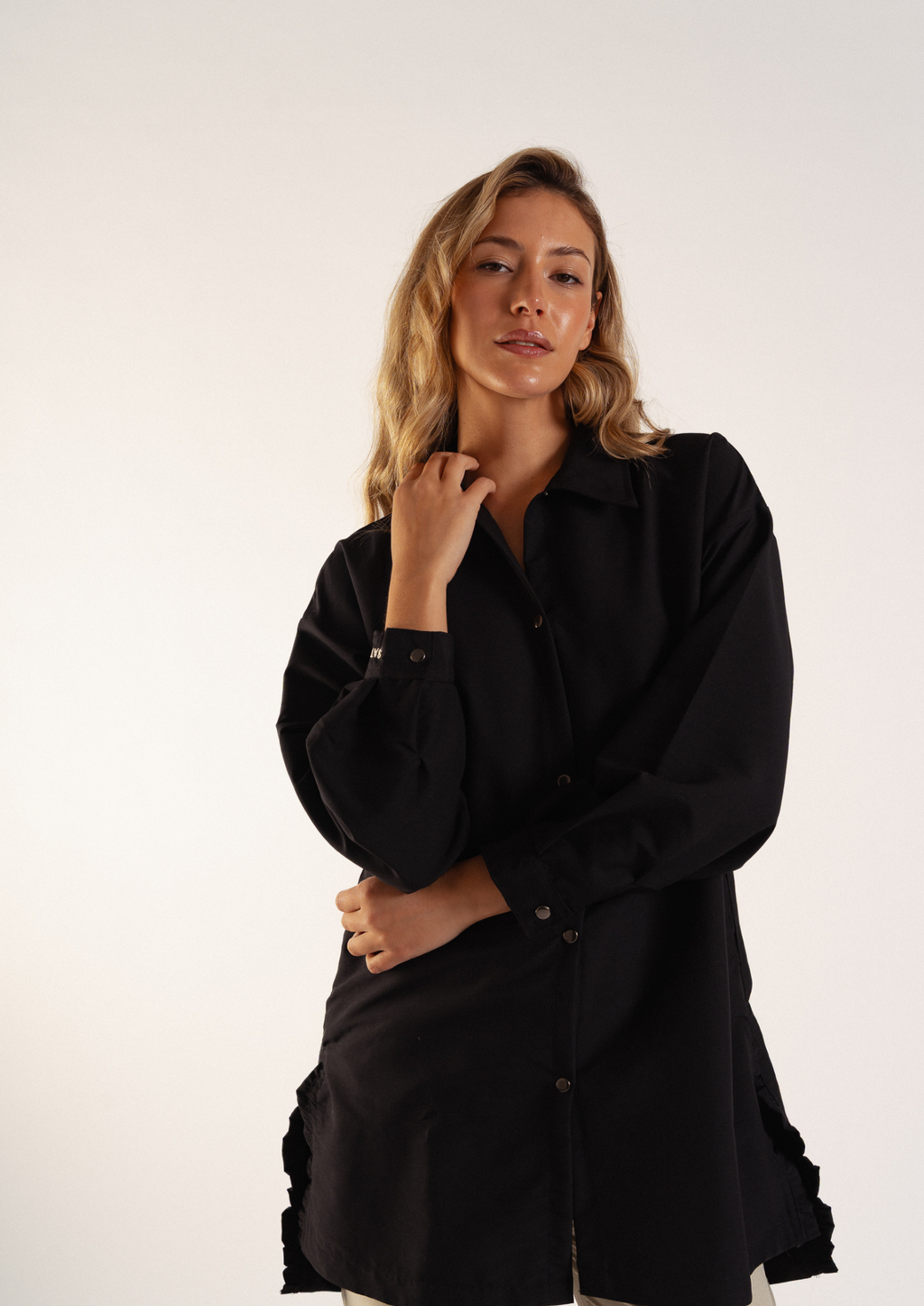 Túnica Margarita / Negro