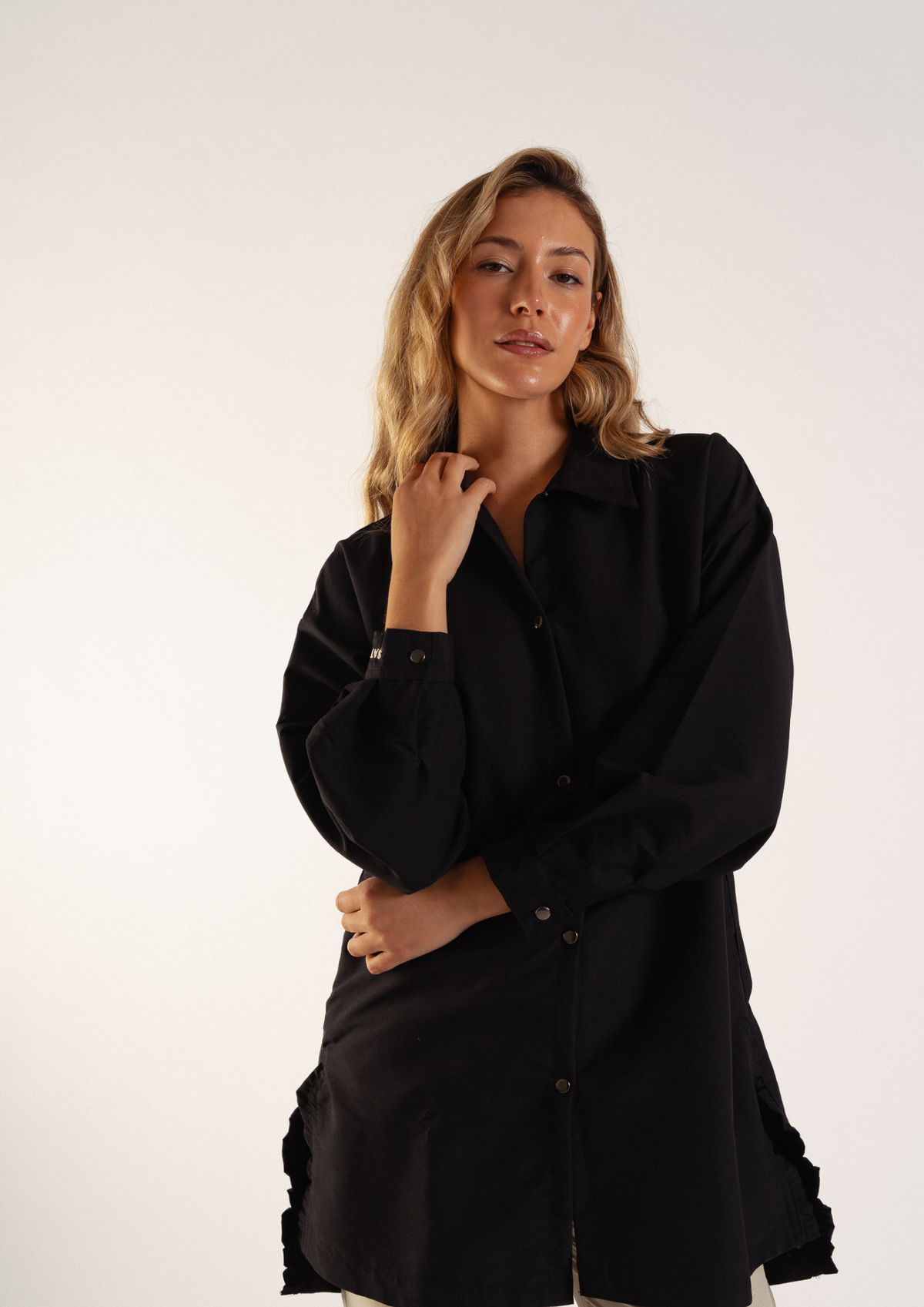 Túnica Margarita / Negro