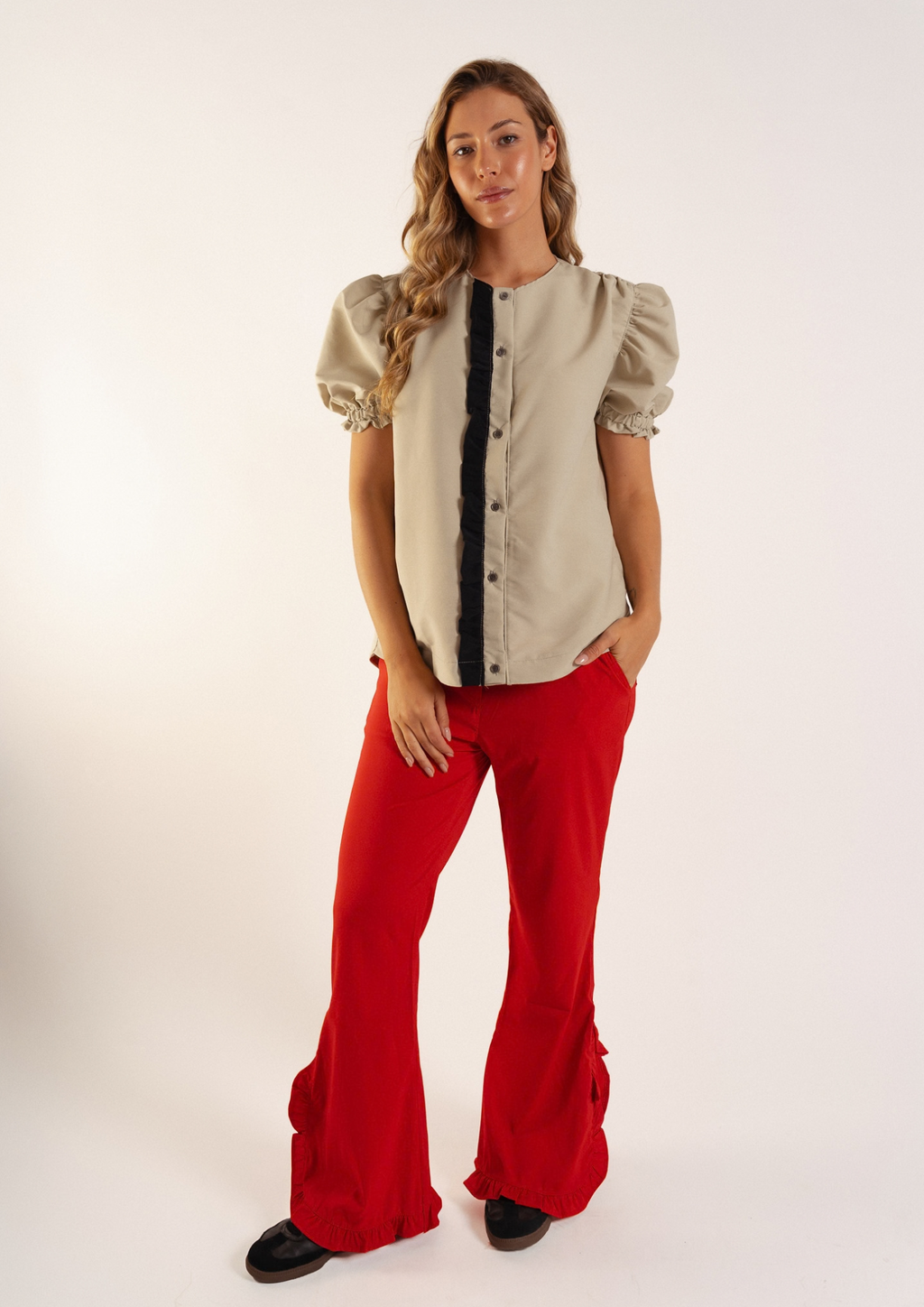 Pantalón Tilo / Rojo