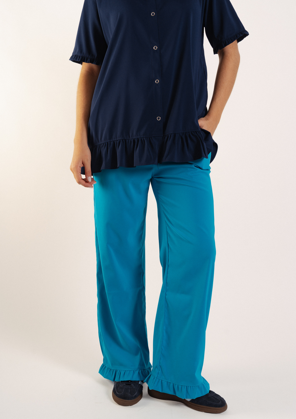Pantalón Camelia / Turquesa