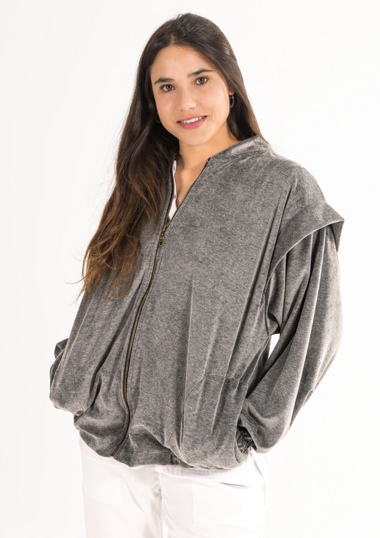 CAMPERA ACACIA / GRIS OSCURO