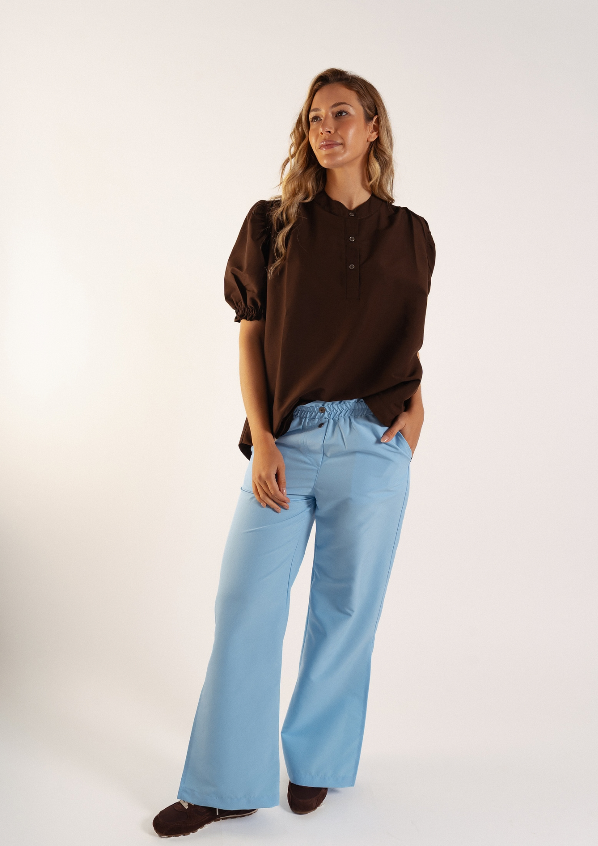 Pantalón Olivia / Celeste