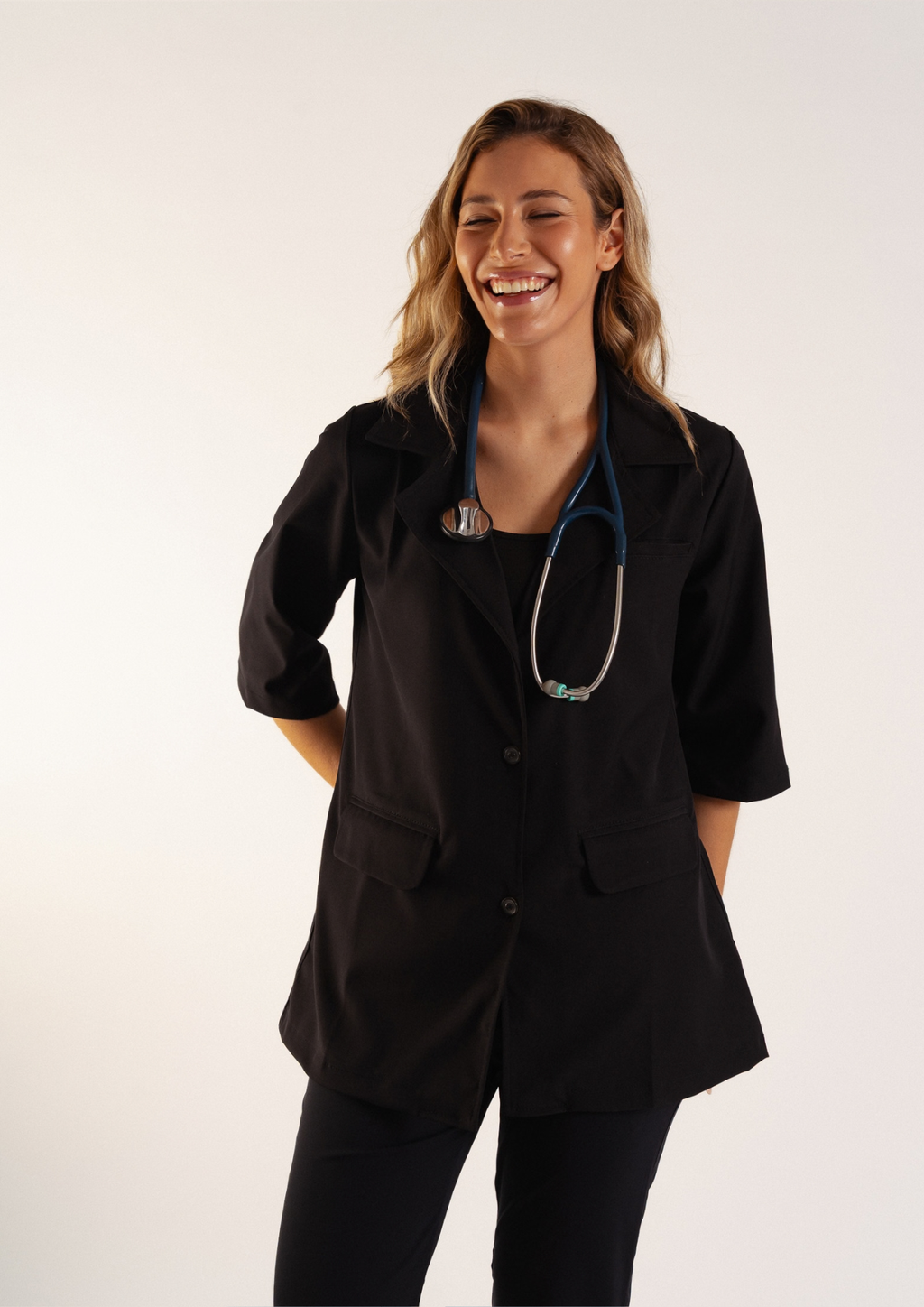 Túnica Alba / Negro