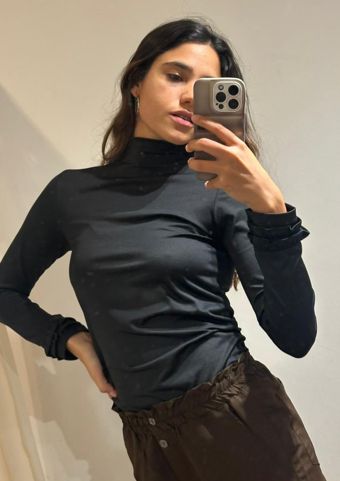 Polera Rebecca / Negro