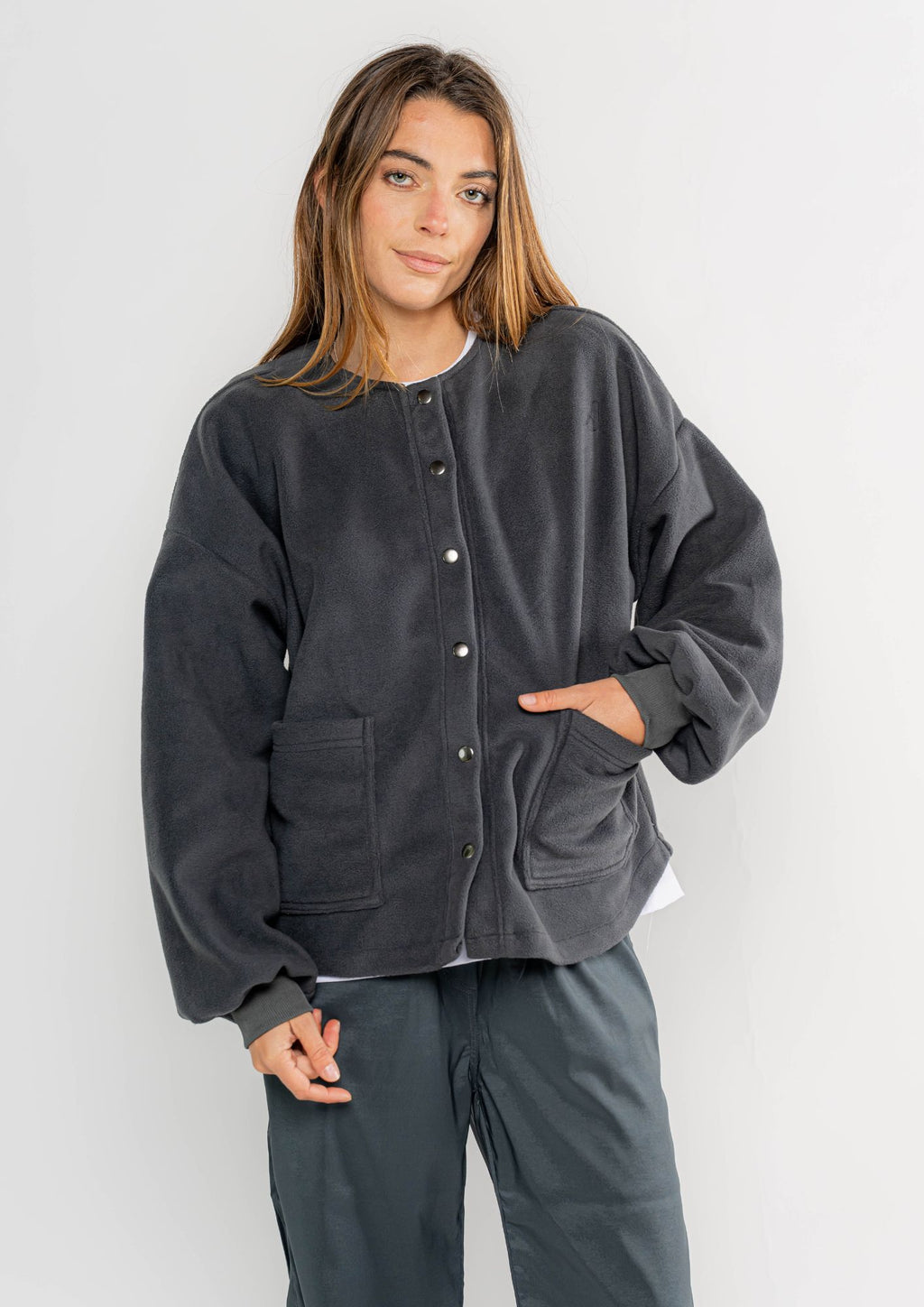 Campera Olga / Gris Oscuro