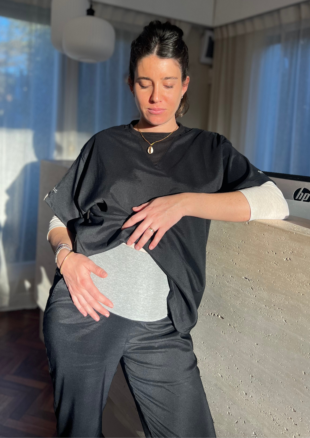 Pantalón Apolo Maternal / Negro