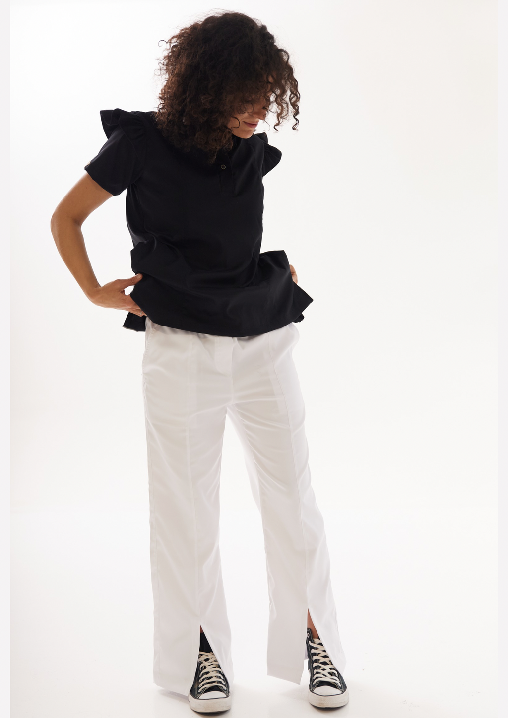 Pantalón Sauce / Blanco