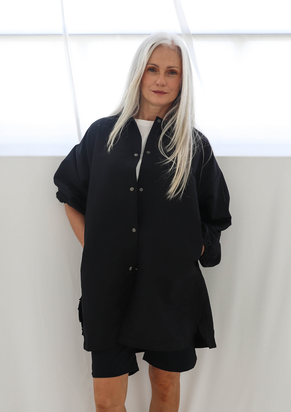 Túnica Margarita / Negro