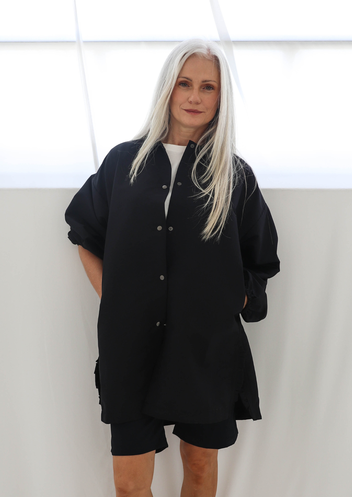 Túnica Margarita / Negro