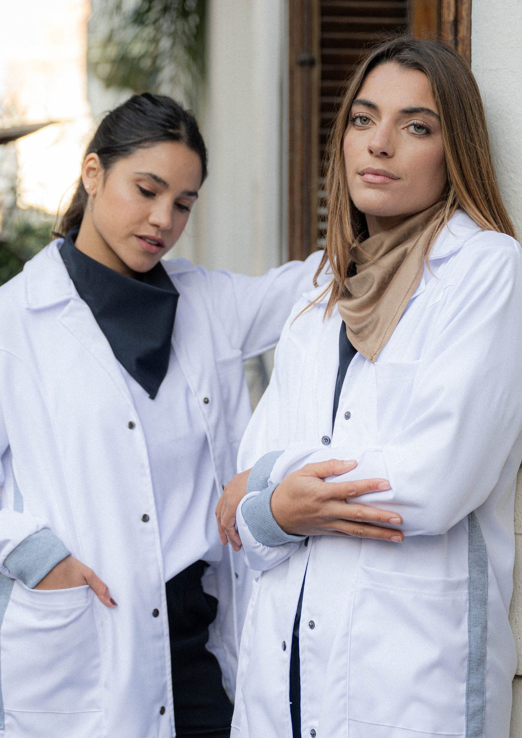 Pañuelo / Camel y Negro