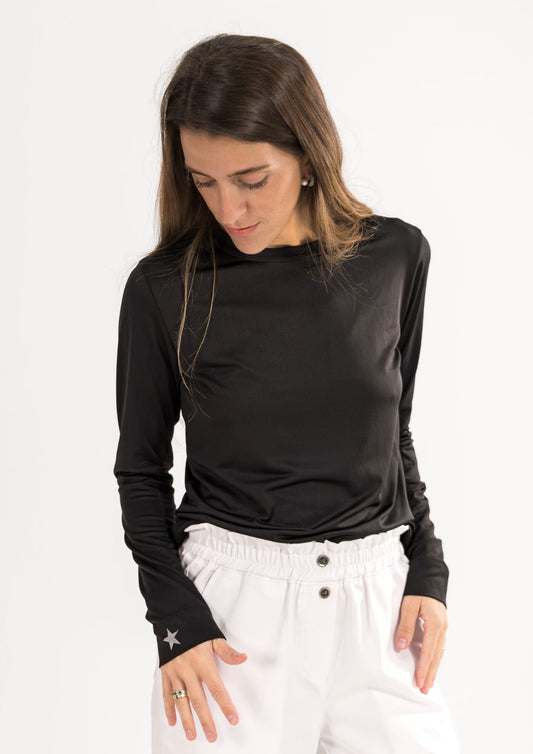 REMERA TÉRMICA MUST / NEGRO