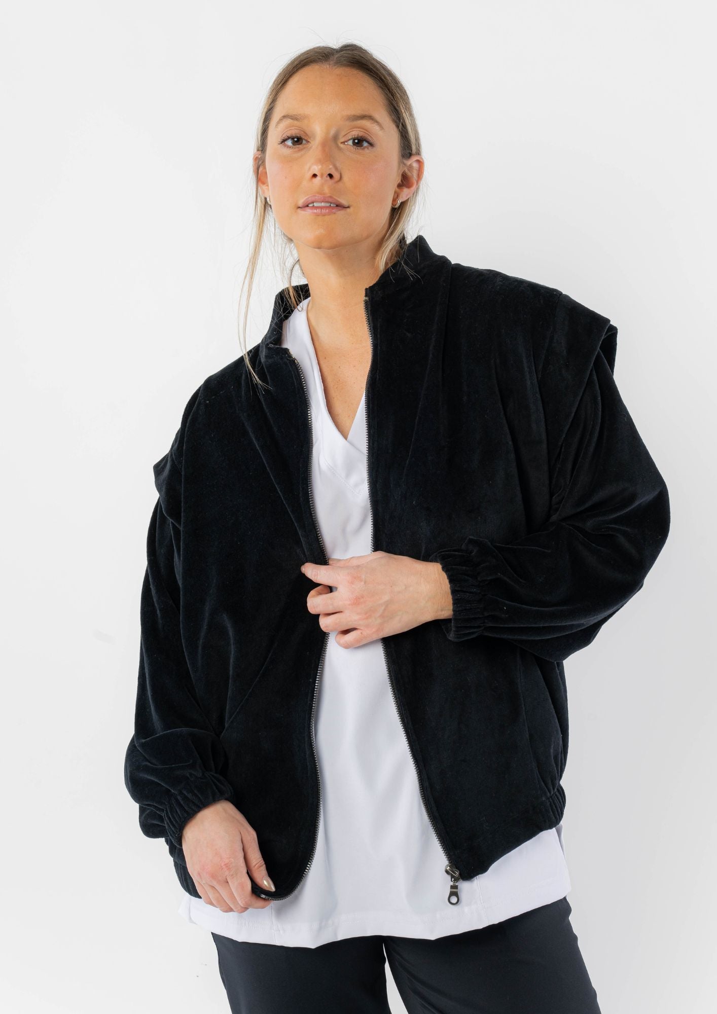 Campera Serena / Negro