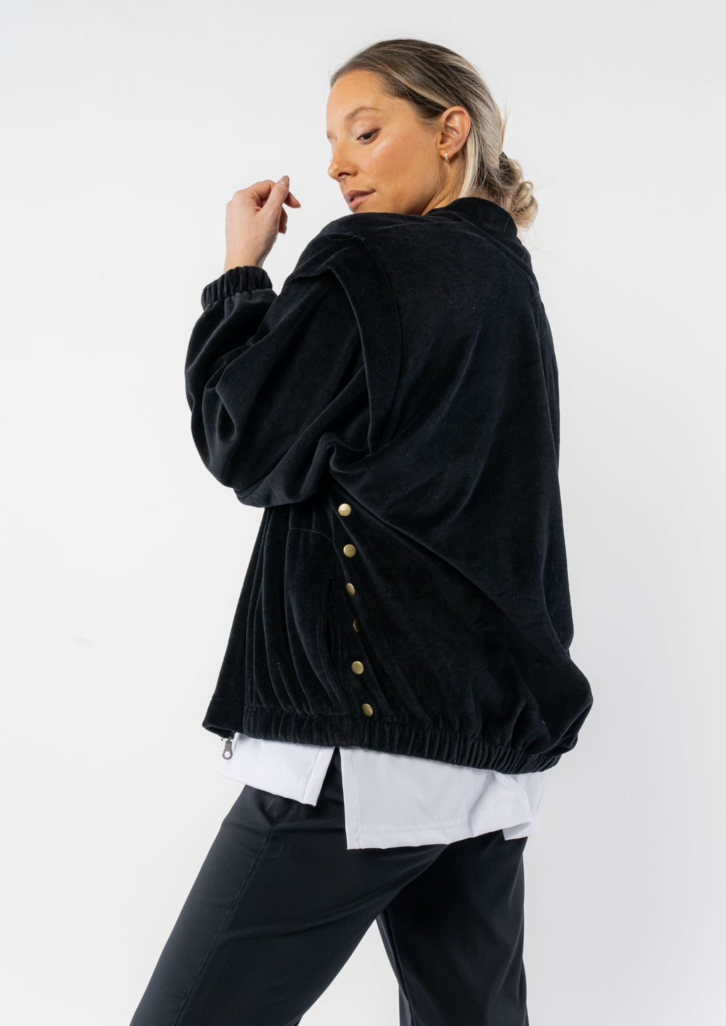 Campera Serena / Negro