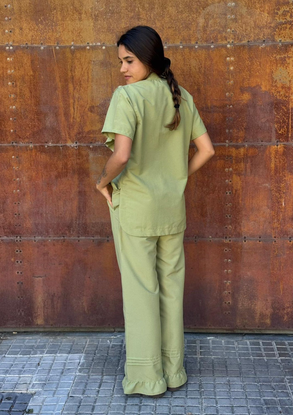 Pantalón Aurea / Verde Pistacho