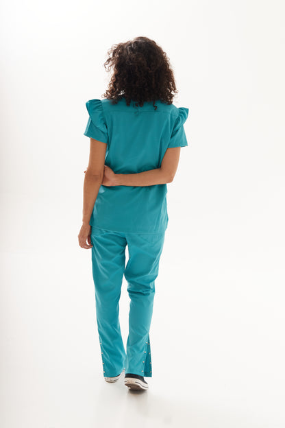 PANTALÓN CHIARA PREMIUM / VERDE AQUA