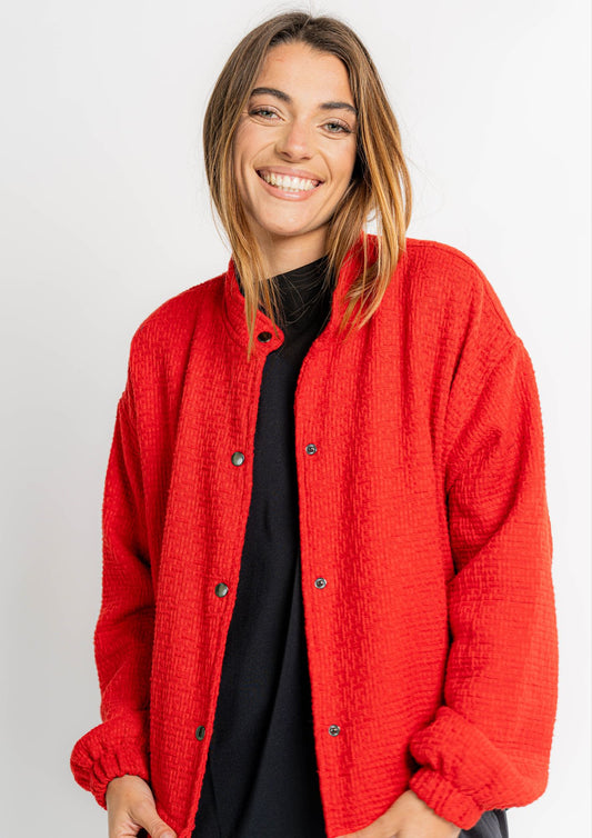 CAMPERA ALBA / ROJO